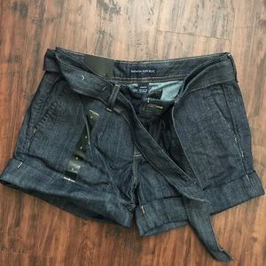 Banana Republic Jean cuffed shorts